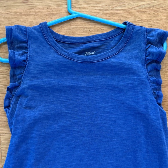 Universal Thread Navy Ruffle Sleeve Mini Dress - Picture 6 of 6